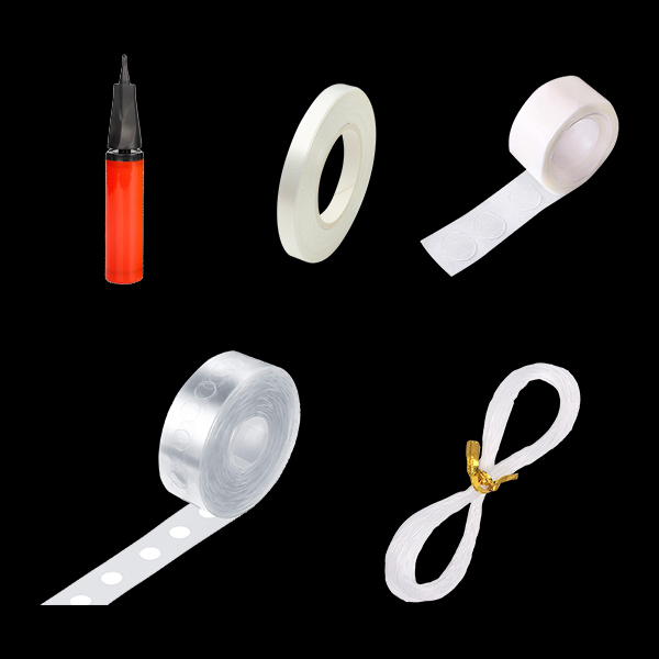 ข้อมูลเบื้องต้นเกี่ยวกับอุปกรณ์เสริมทั่วไปในชุดบอลลูน