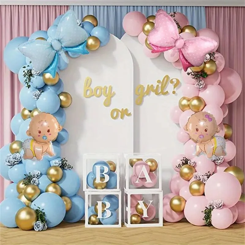 Boy หรือ Girl Balloon Arch Decorations