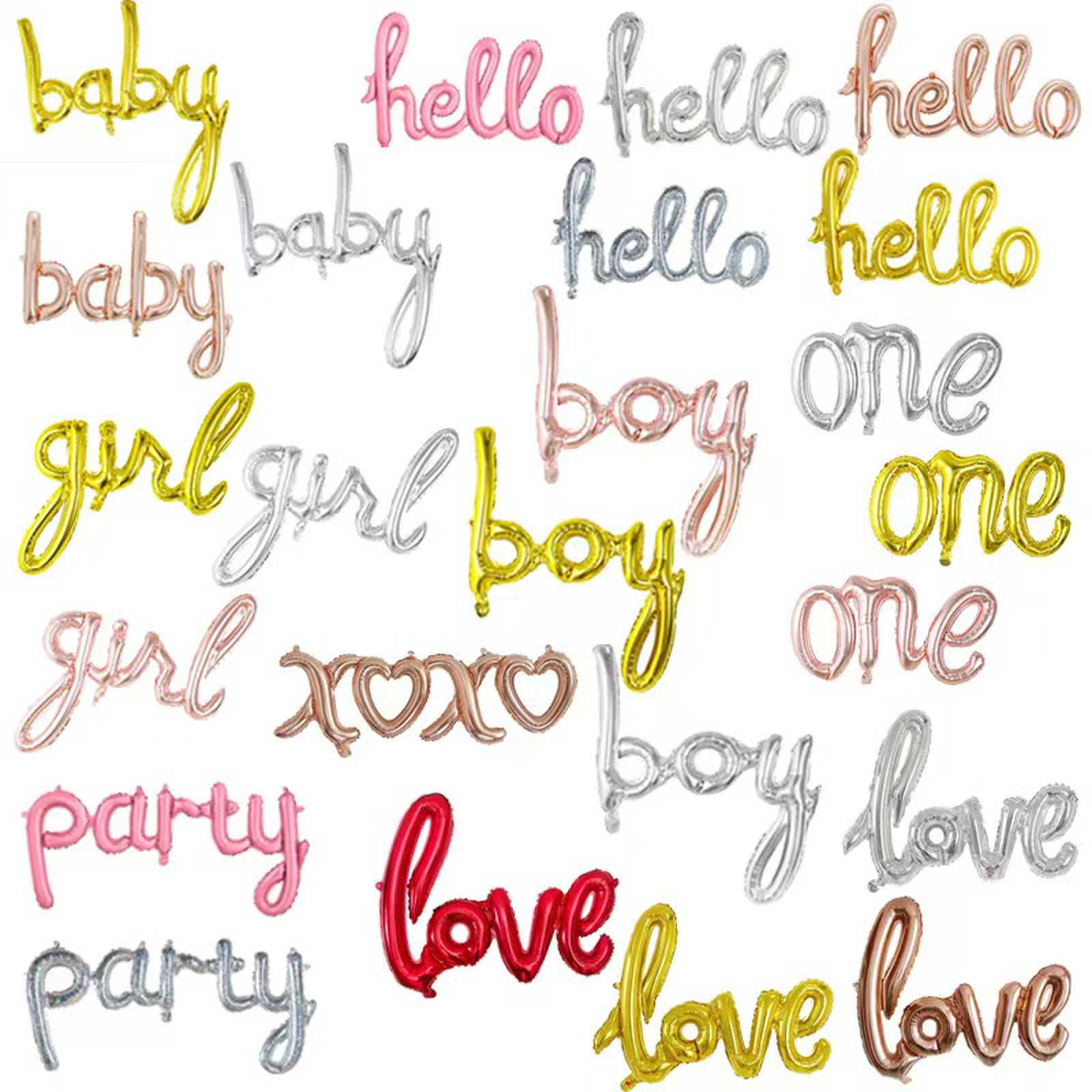 ลูกโป่งฟอยล์ทรงจำ