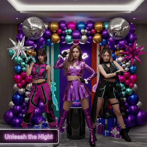 ชุดซุ้มลูกโป่งดิสโก้