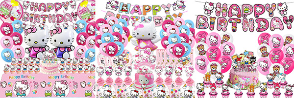 Hello kitty party balloon set
