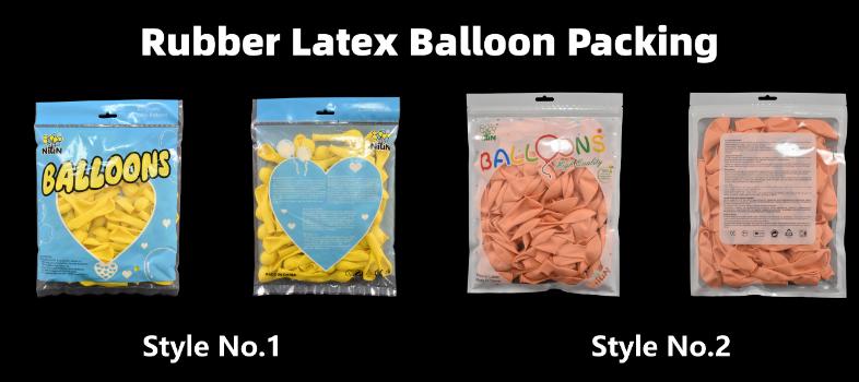 Balloon packaging bag