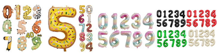 Customized foil balloons