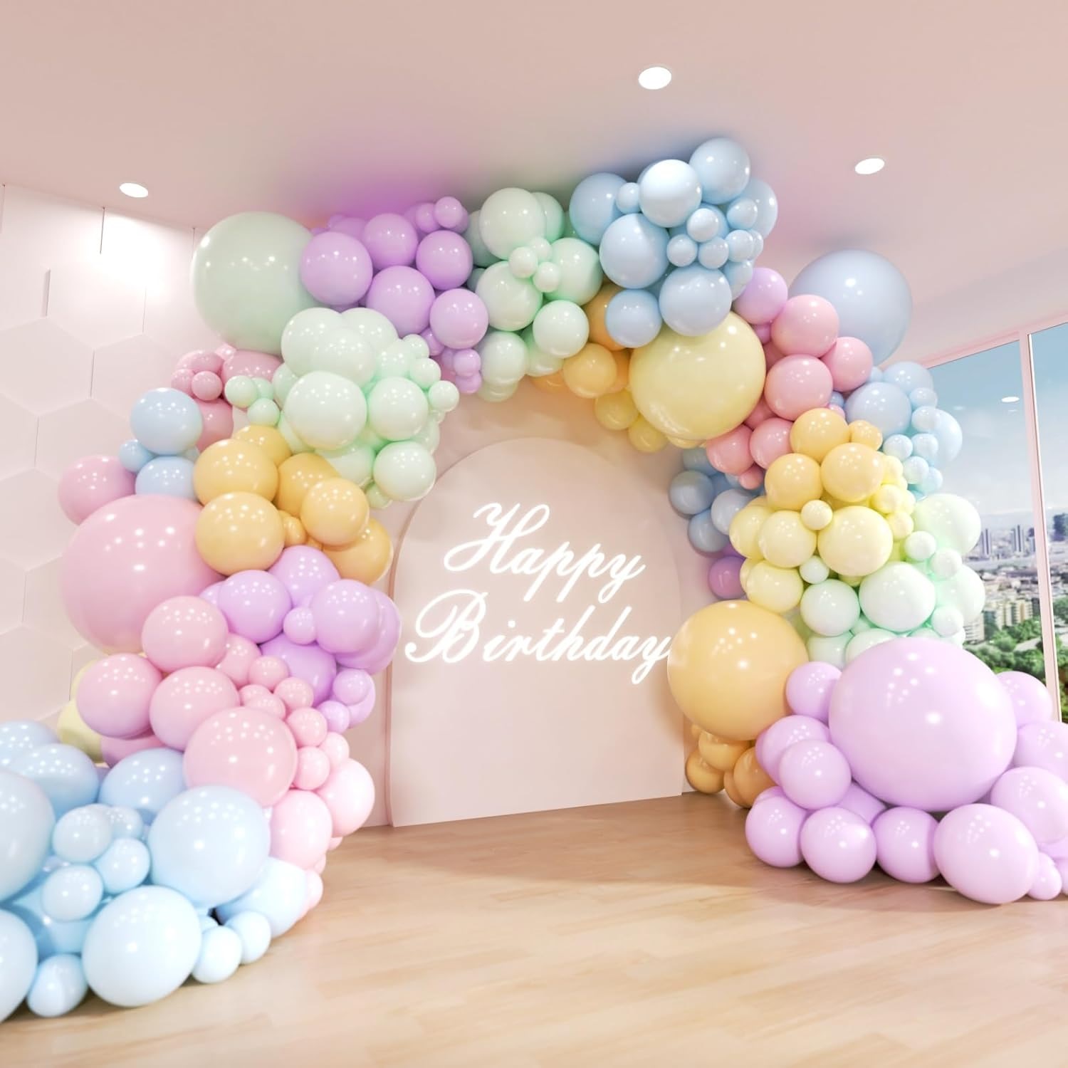 Macaroon ลูกโป่ง