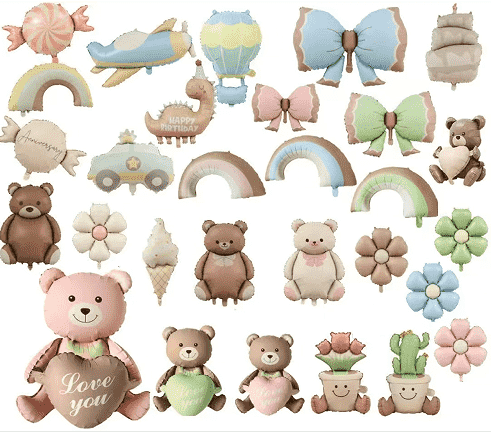 ลูกโป่งฟอยล์เคลือบด้าน