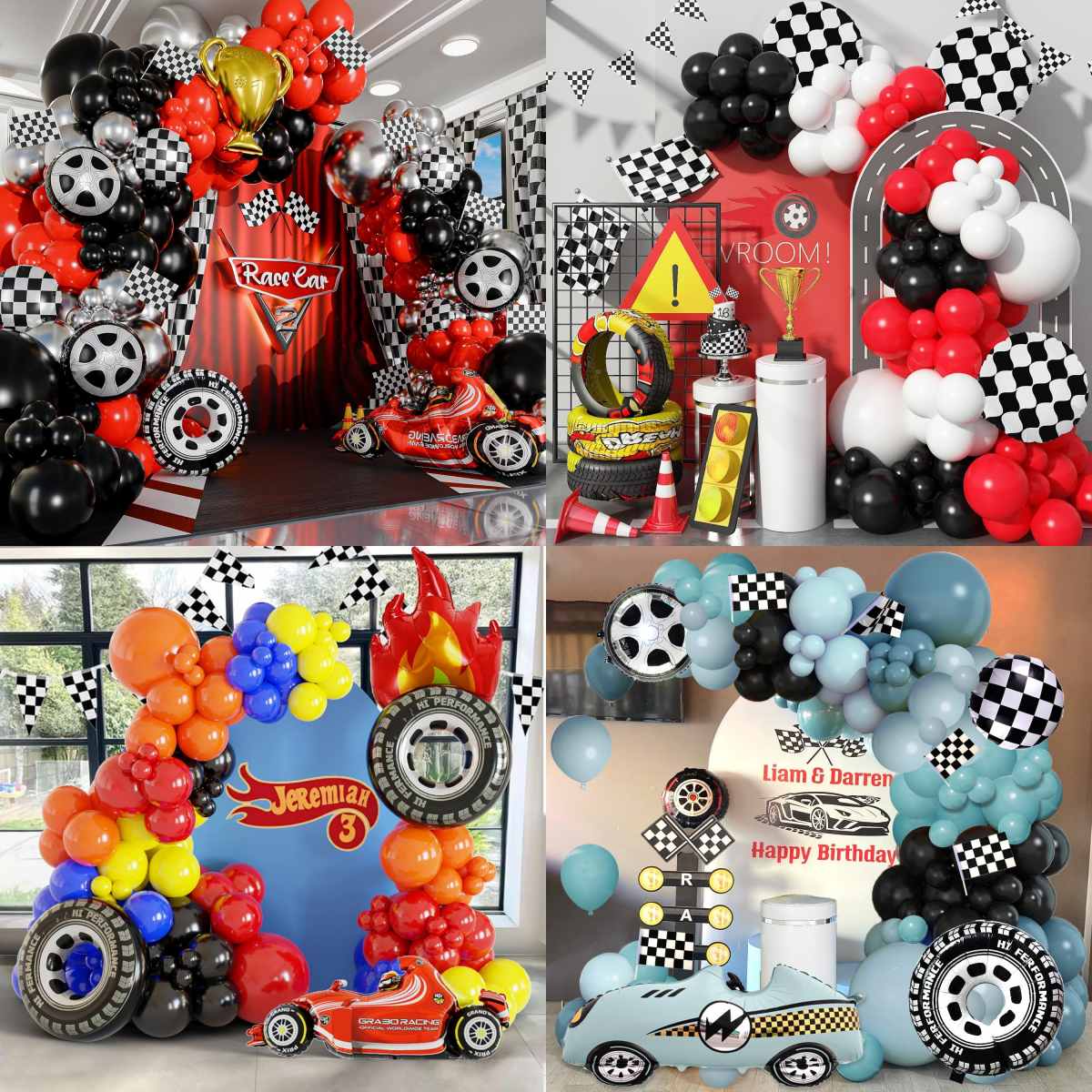 Racing Car Balloon Kit