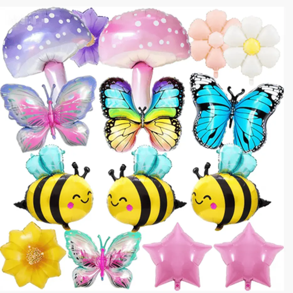 ลูกโป่งฟอยล์ธีมฤดูใบไม้ผลิ